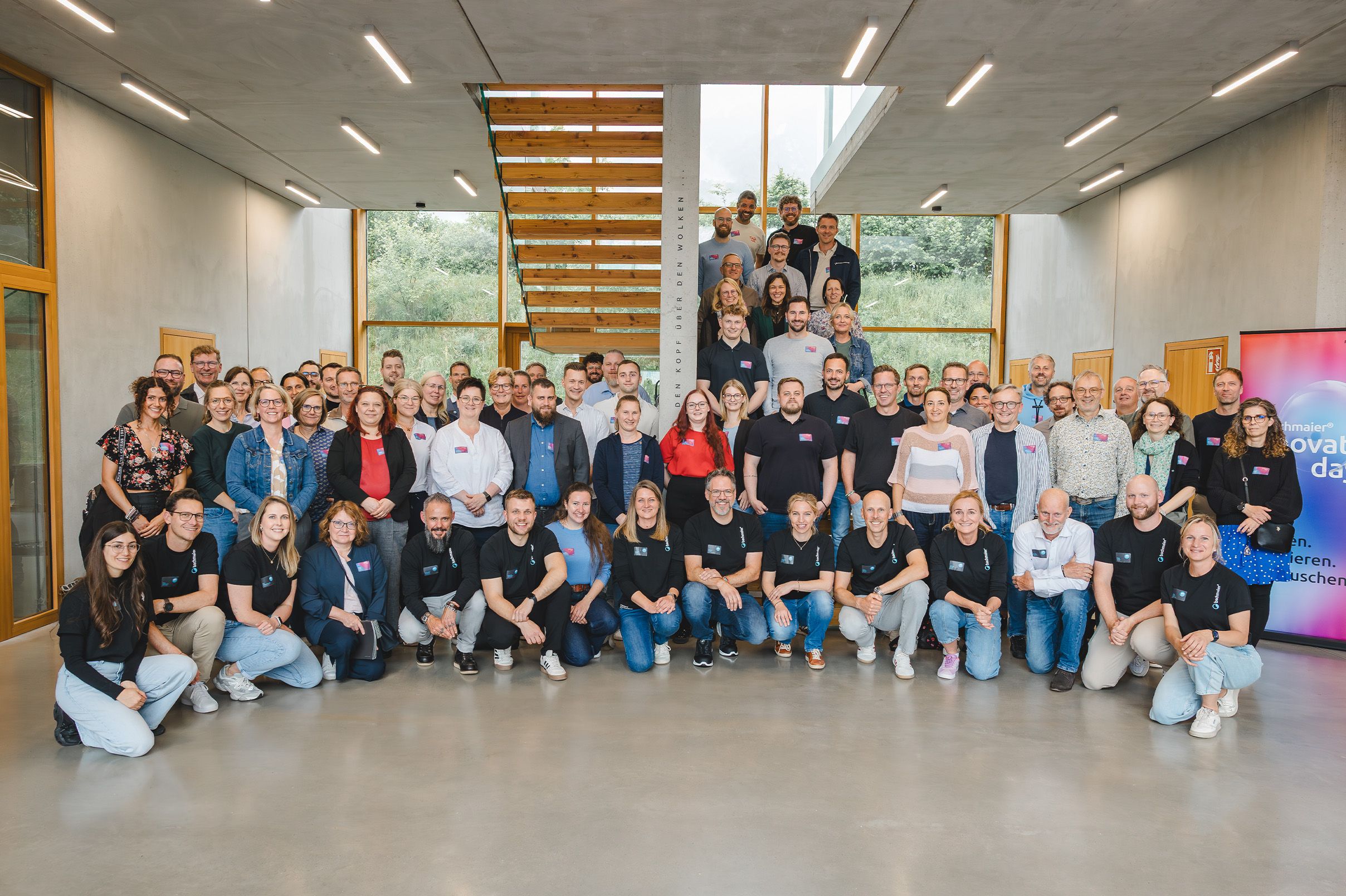 bachmaier® innovation days 2026: Gruppenfoto der Teilnehmer fürs Web