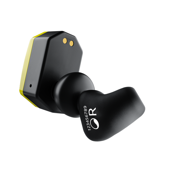 a close up rendering of ISOtunes ULTRACOMM Aware + bachmaier® plugs